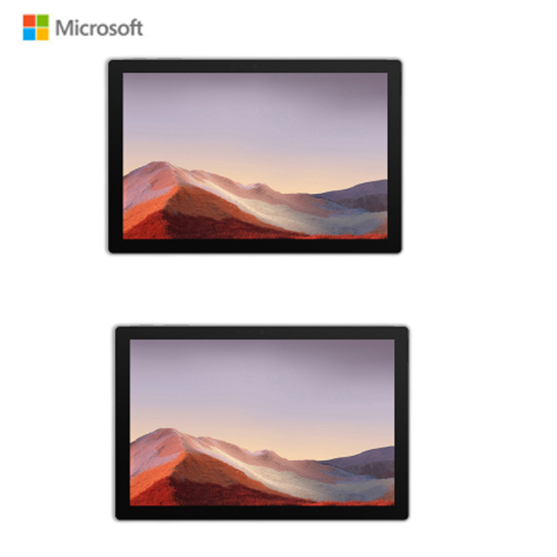 微软(Microsoft)Surface Pro7 12.3英寸平板笔记本电脑(i5 8G 128G亮铂金 键盘盖鼠标)