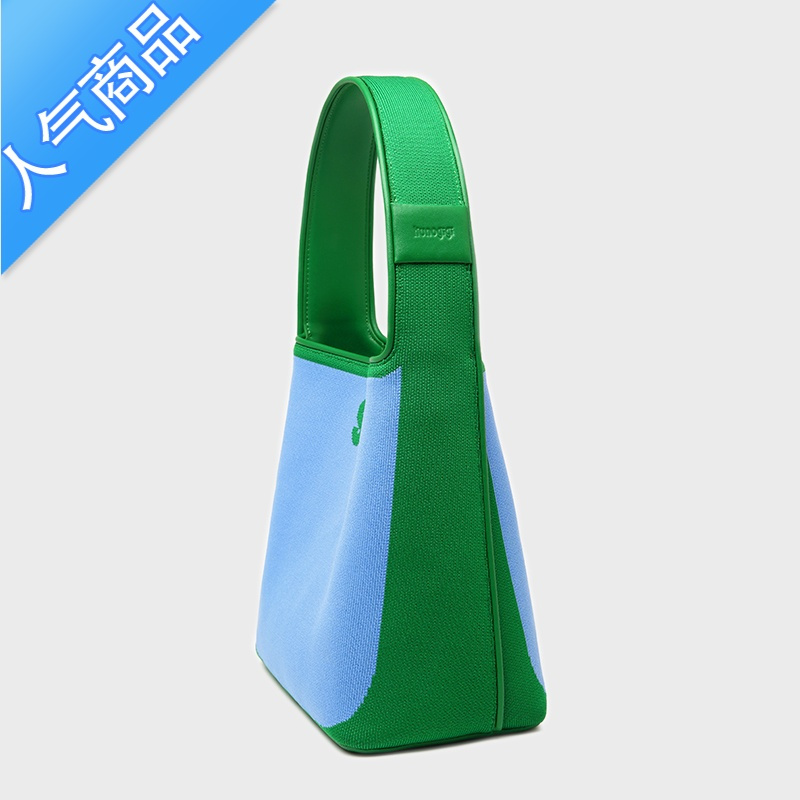 封后KUNOGIGI/2022新款织织桶水桶包女小众原创设计单肩包包