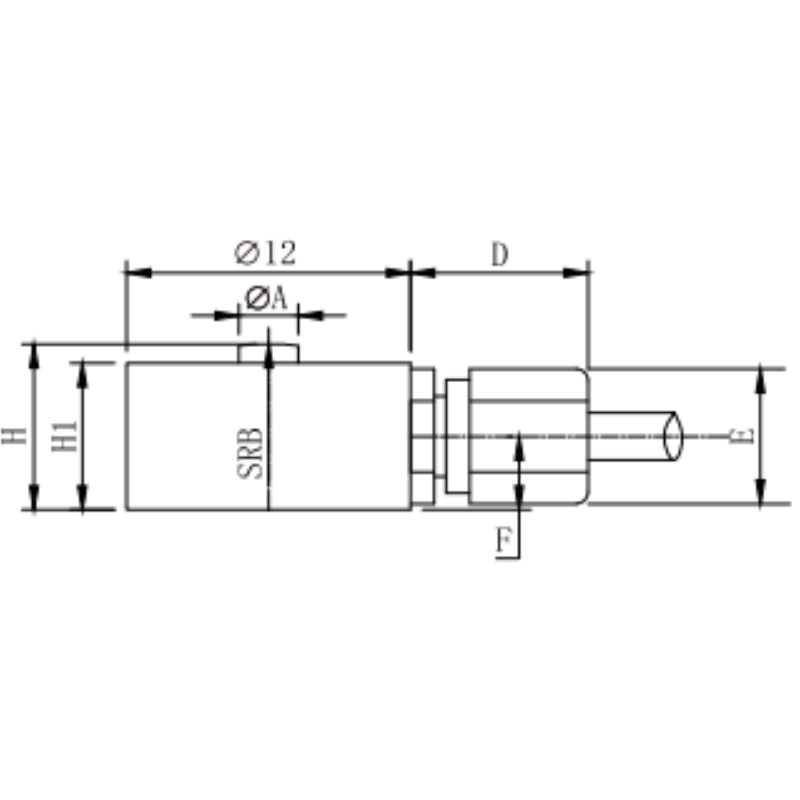 压式传感器 XJC-Y01-12 量程范围 :5-10-20-30-50-100Kg 维保一年 货期2周高清大图