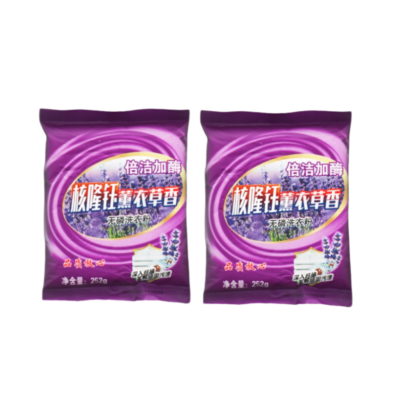 核隆钰 洗衣粉 252g 袋高清大图
