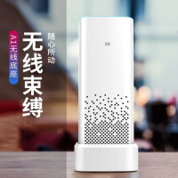 小米(MI)小米AI音箱小爱同学语音遥控wifi人工智能音响蓝牙4.1白色按键+底座套餐