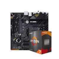 华硕TUF GAMING B550M-PLUS搭AMD 5800X 处理器 (R7)主板CPU套装