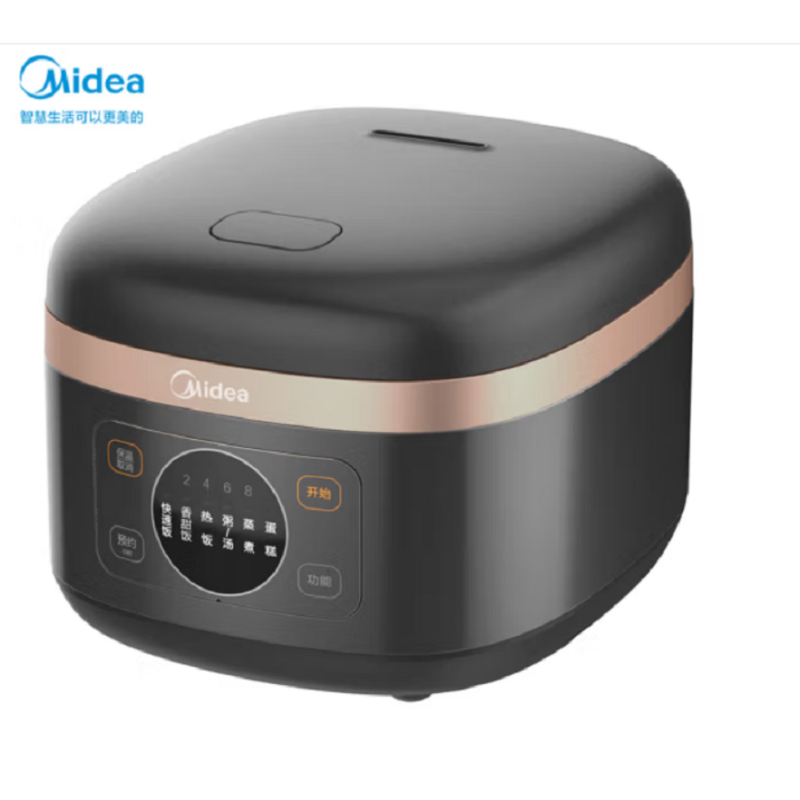 美的(Midea)电饭煲4L MB-FB40XQD61智能定时预约 微压焖香蒸汽智能5层内胆 (单位:个)