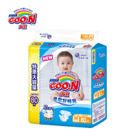 GOO.N® 大王维E环贴式纸尿裤 M80片6-11KG 中号尿不湿