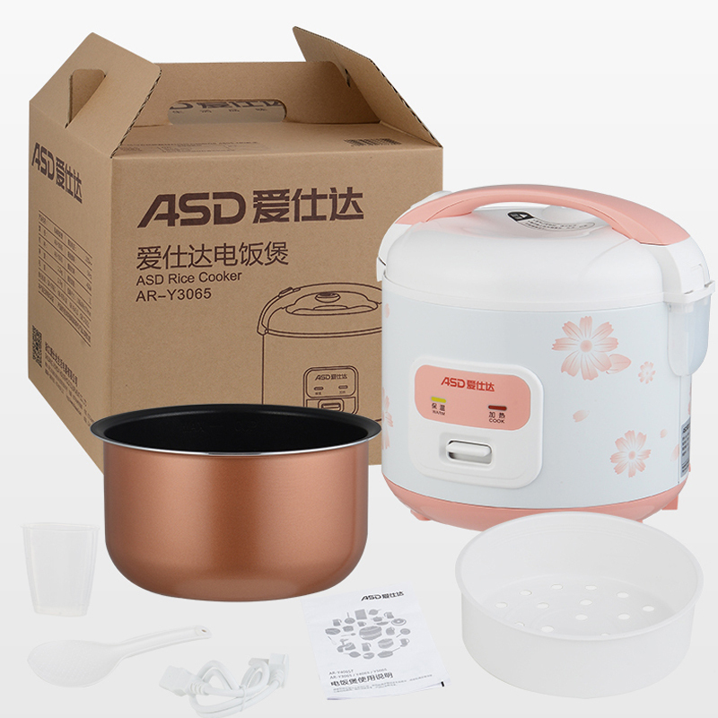 电饭煲/电压力锅 爱仕达/ASD AR-Y3065 电饭煲 3L 白色