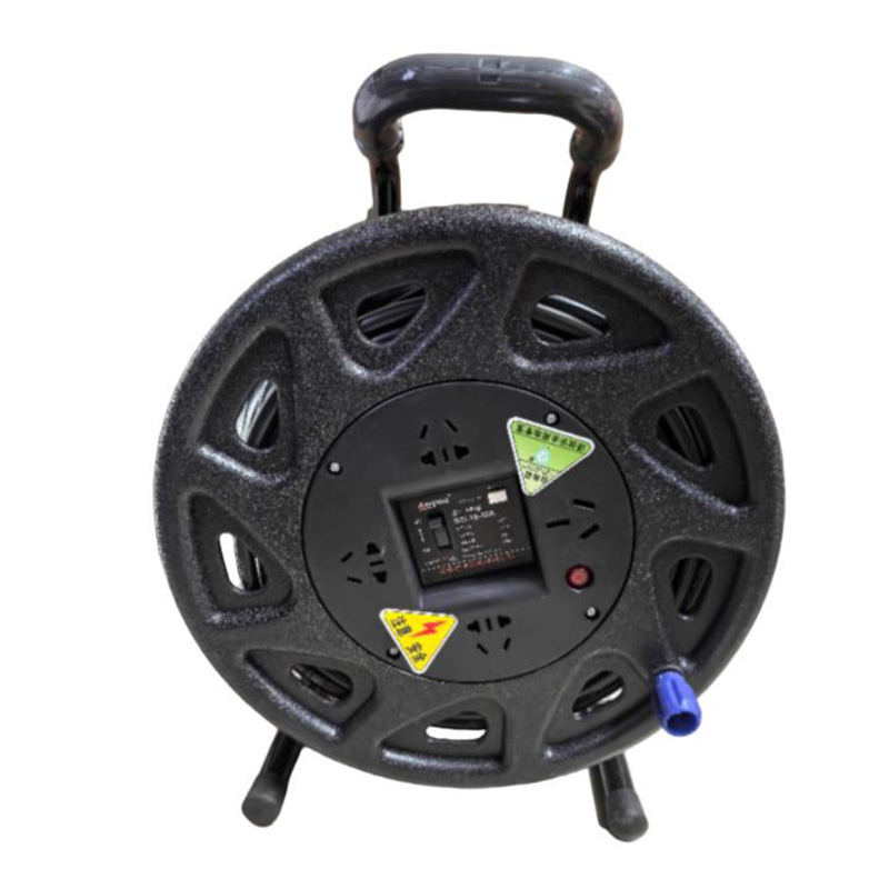 小窝厘 移动卷线盘插座 带200V 3*4平方铜线电缆 30米