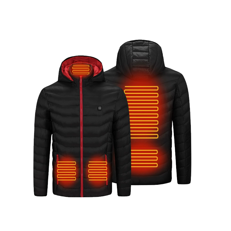 鸽护 加热棉服 MJ639-单控5区 件高清大图