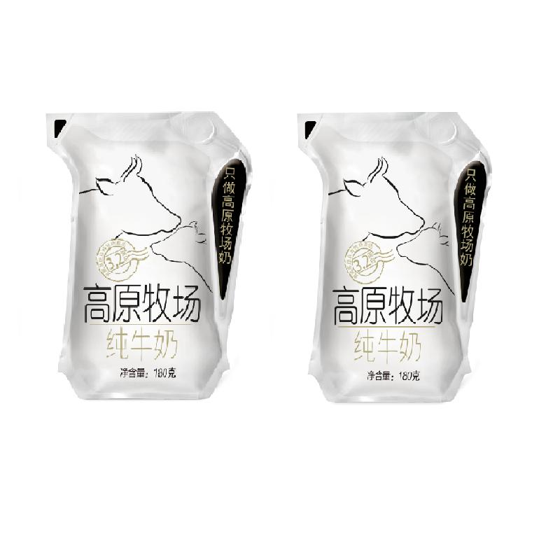 庄园高原牧场纯牛奶180g