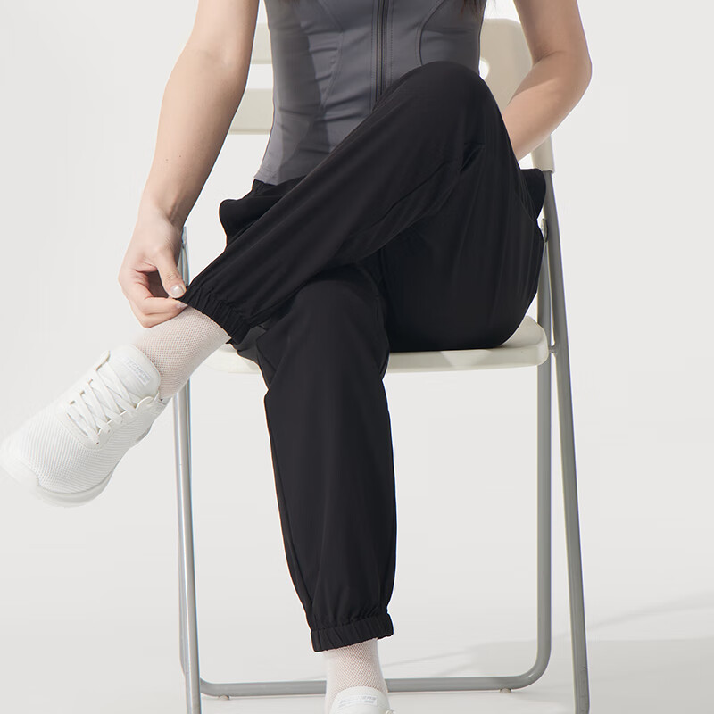 斯凯奇（Skechers）女裤新款运动裤跑步健身训练舒适透气潮流时尚休闲长裤P225W305-03K8 ZP高清大图