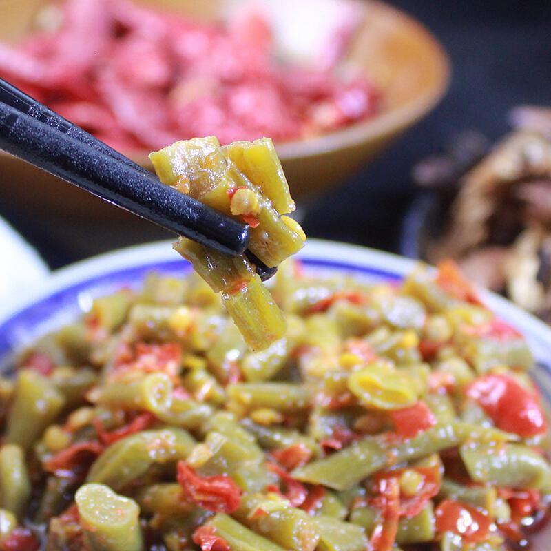 酸豆角湖南四川下饭菜泡菜豇豆腌制蔬菜豇豆咸菜开胃酱480g