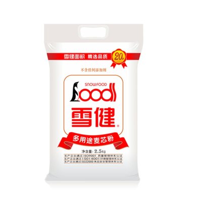 雪健多用途麦芯粉2.5kg