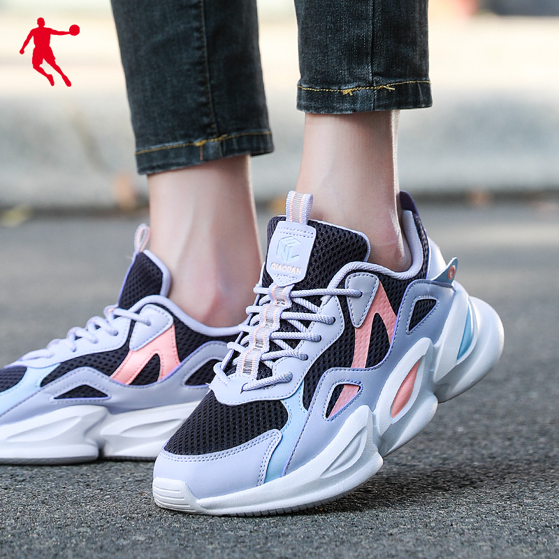 乔丹运动鞋女新款官方旗舰正品软底女鞋轻便减震跑步鞋子