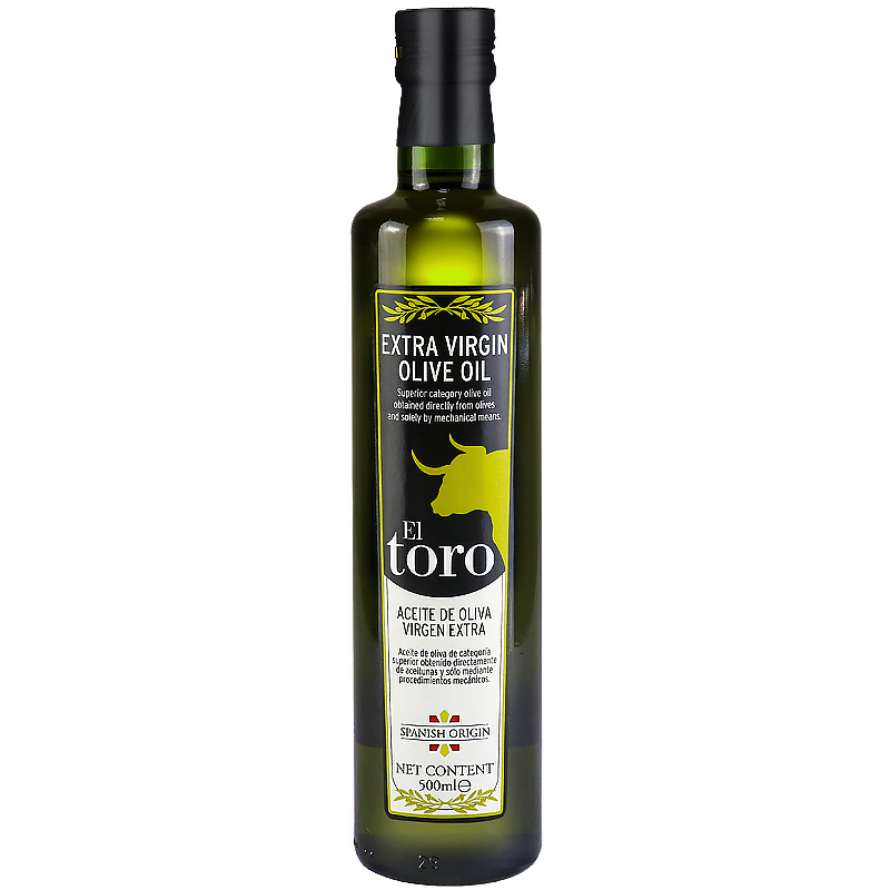 滔利EL TORO特级初榨橄榄油食用油西班牙原瓶进口500ML