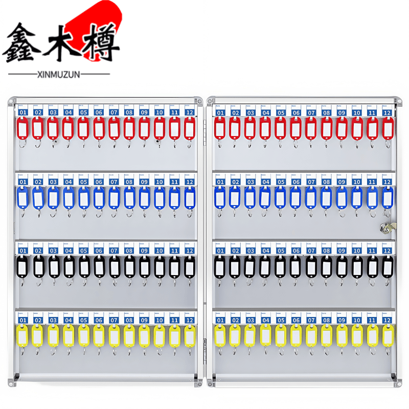 鑫木樽钥匙箱96位个高清大图