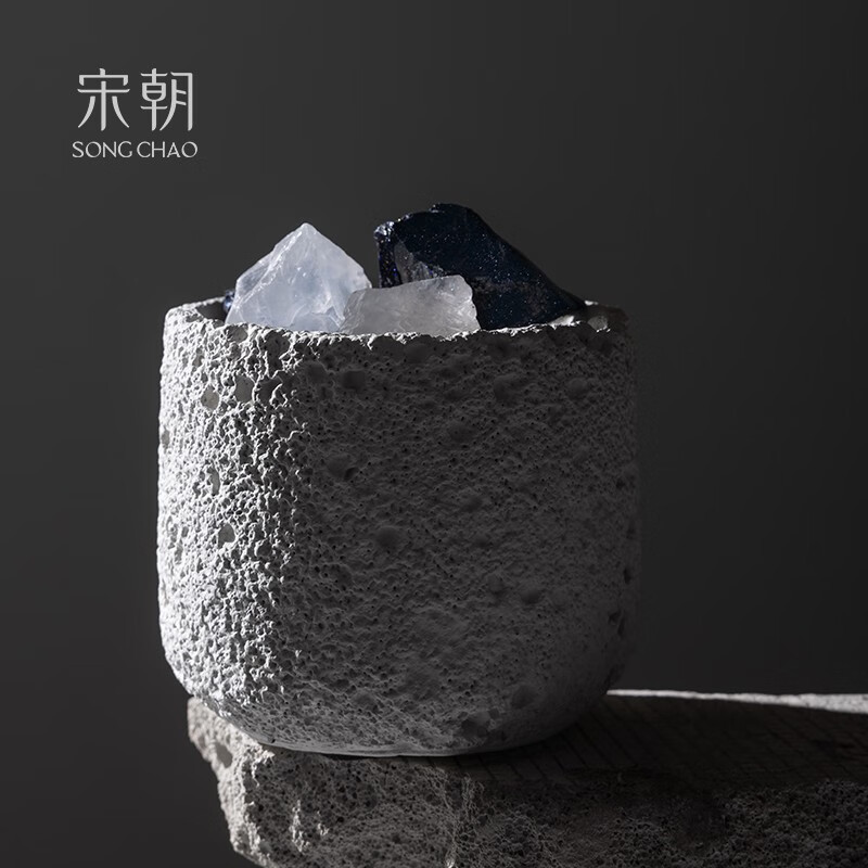 宋朝 冷山扩香石套装(月下金桂)扩香石:容器*1个+晶石250g*1袋+精油10ml*1瓶高清大图