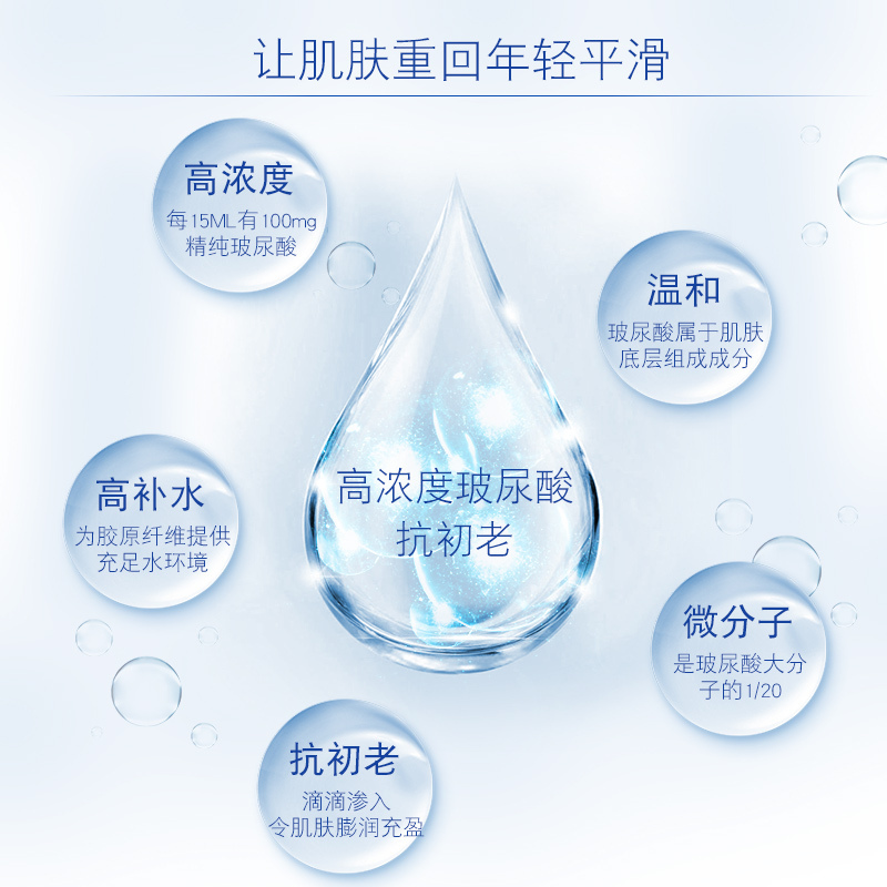 欧莱雅复颜玻尿酸水光充盈导入乳液110ml保湿女士补水护肤品抗初老淡纹紧致补水