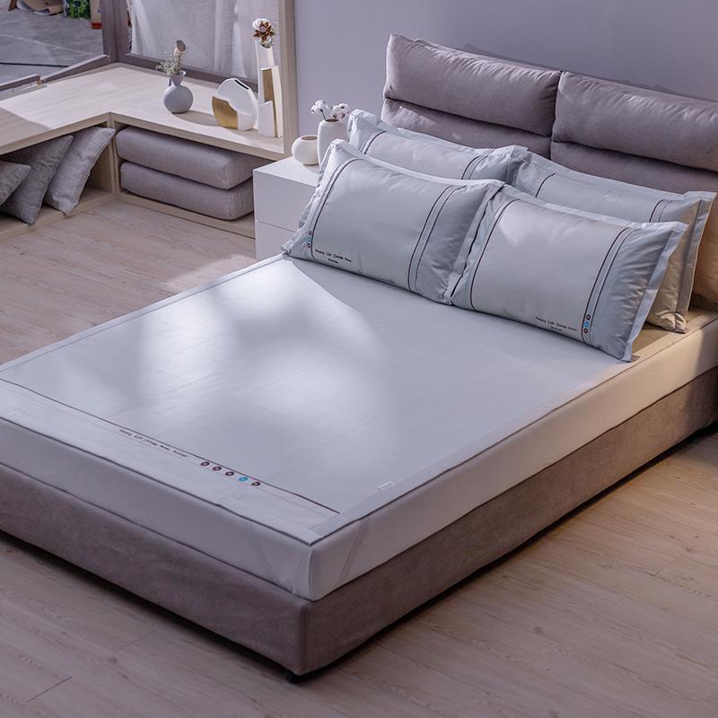 家柏饰(CORATED)凉席冰丝席可水洗可折叠夏凉席子可机洗软席1.2m1.5米床1.8高清大图