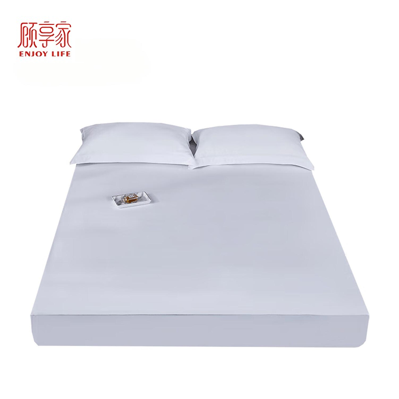 顾享家 全棉白色床笠 125*200cm+35cm 床
