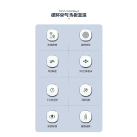 格力(GREE)电风扇家用空气循环扇卧室办公立式落地扇直流变频遥控电扇轻音节能摇头换气扇FXDZ-20X62Bbg3