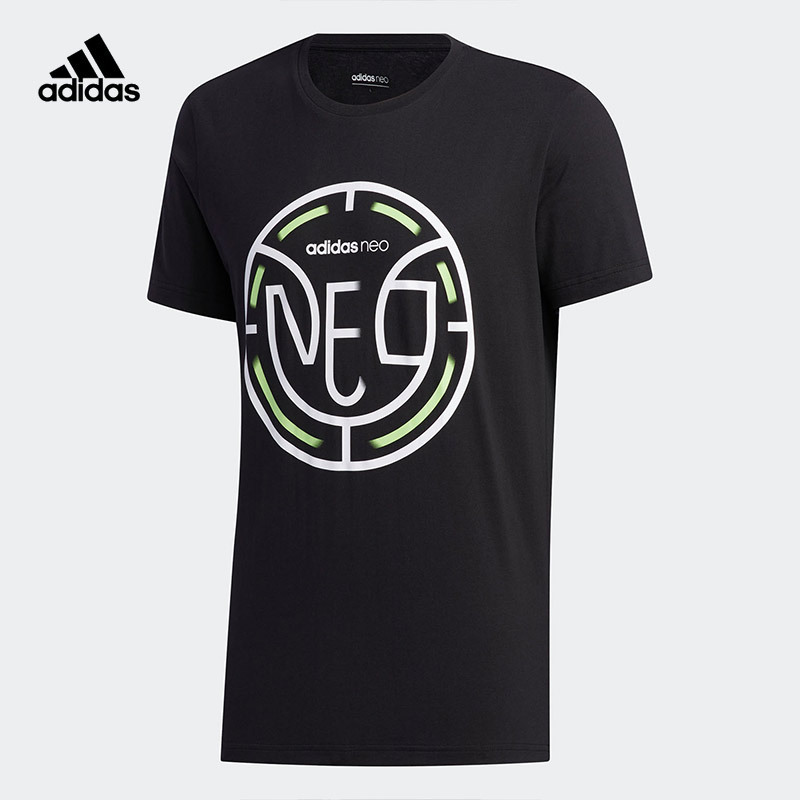 Adidas/阿迪达斯正品neo M FAVES TEE 男子运动休闲短袖T恤FP7356