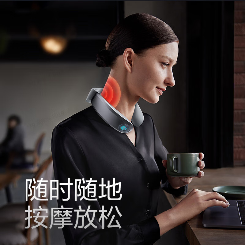 艾诗凯奇(SKG) 颈椎按摩仪G7系列2代 舒享款 银灰色 送父母送长辈送男女朋友高清大图