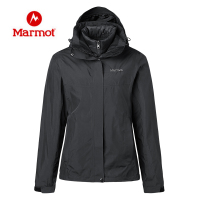 Marmot/土拨鼠 女子 户外保暖三合一羽绒夹克防水冲锋衣