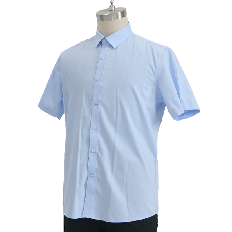 燕舞BD2AX722104Z2F男短袖衬衫38-45码(计价单位：件）天蓝色高清大图