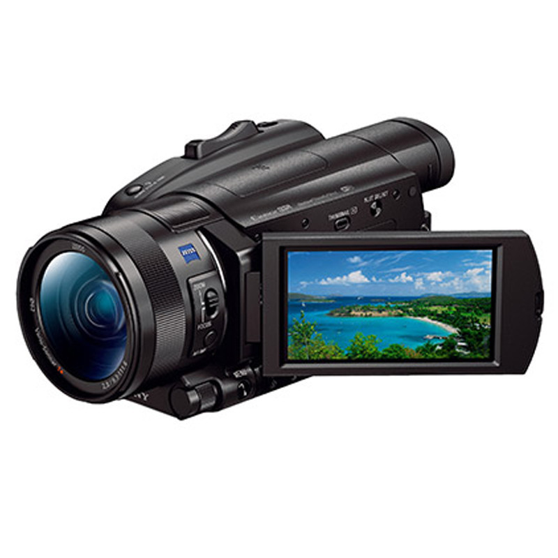 索尼(SONY) FDR-AX700 高清数码摄像机 4K视频拍摄 五轴防抖 约1420万像素 3.5英寸屏 AX700