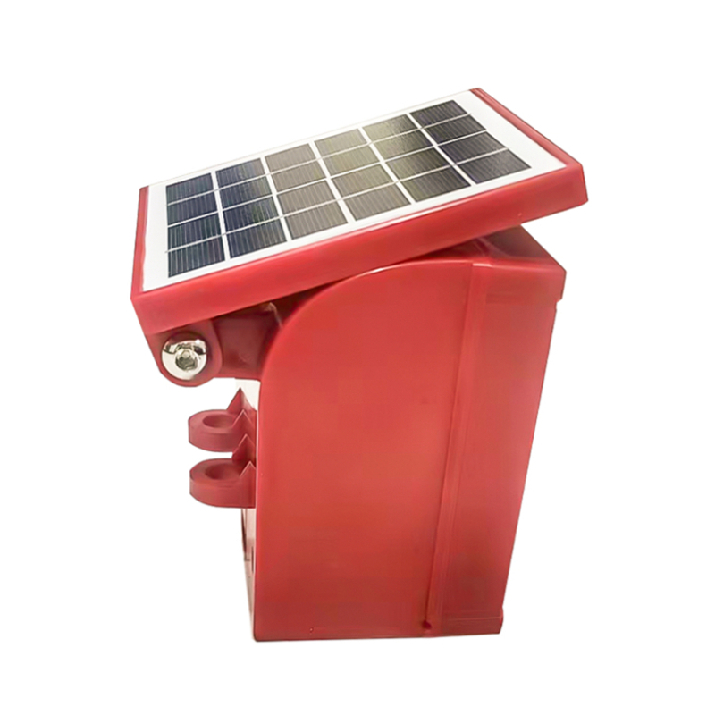 银鑫盛源 YXSY-45 . IP65 LED 太阳能 声光警示灯 (计价单位：盏) 红色
