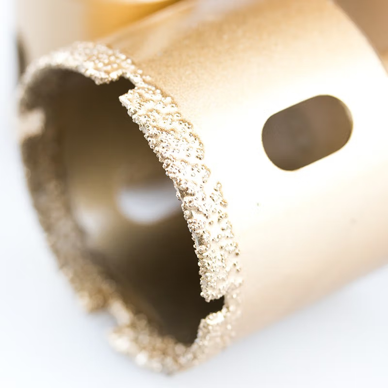海斯迪克 钎焊大理石开孔器 金刚砂玻璃瓷砖石材打眼开孔器 40 mm