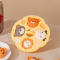 宝宝辅食蒸糕硅胶模具婴幼儿食品级可蒸糕点猫爪米糕全套工具磨具