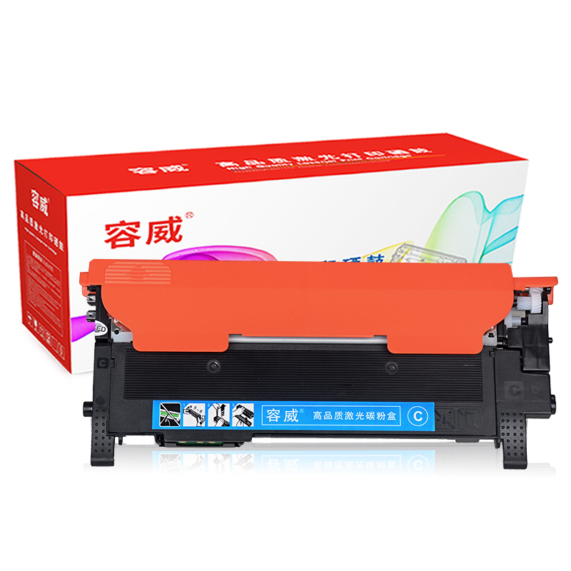 容威 三星CLT-C406青色碳粉盒 适用SAMSUNG CLX-3300 CLX-3306打印机墨粉盒 硒鼓 CLT-C406青色碳粉盒
