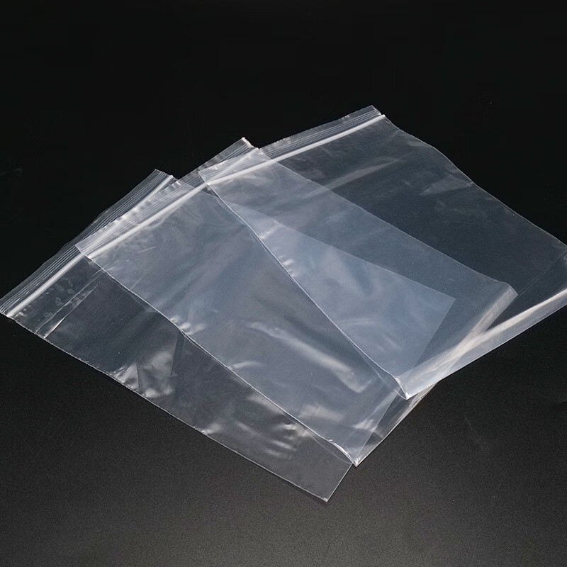 海斯迪克 HKW-126 透明PE自封袋 30*42cm 8丝 (100个)