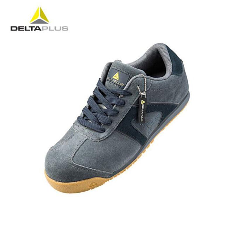 代尔塔(DELTAPLUS) DS系列低帮翻毛皮S1P安全鞋 37码 301344 货期5-10天