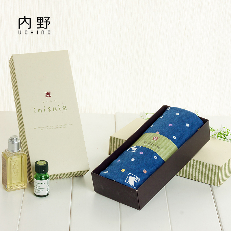 内野(Uchino)单条全棉毛巾礼盒