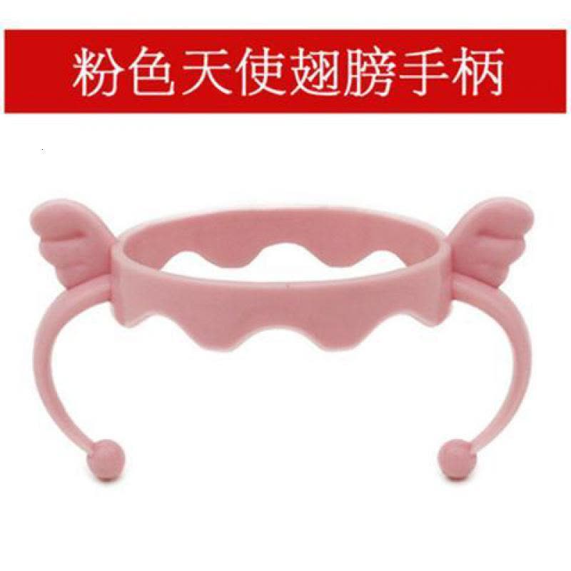 可么多么奶瓶配件吸管手柄盖子环 comotomo手把吸管盖帽子中间环图片