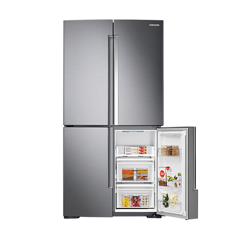 662升原装进口智能变频风冷无霜 十字对开门冰箱