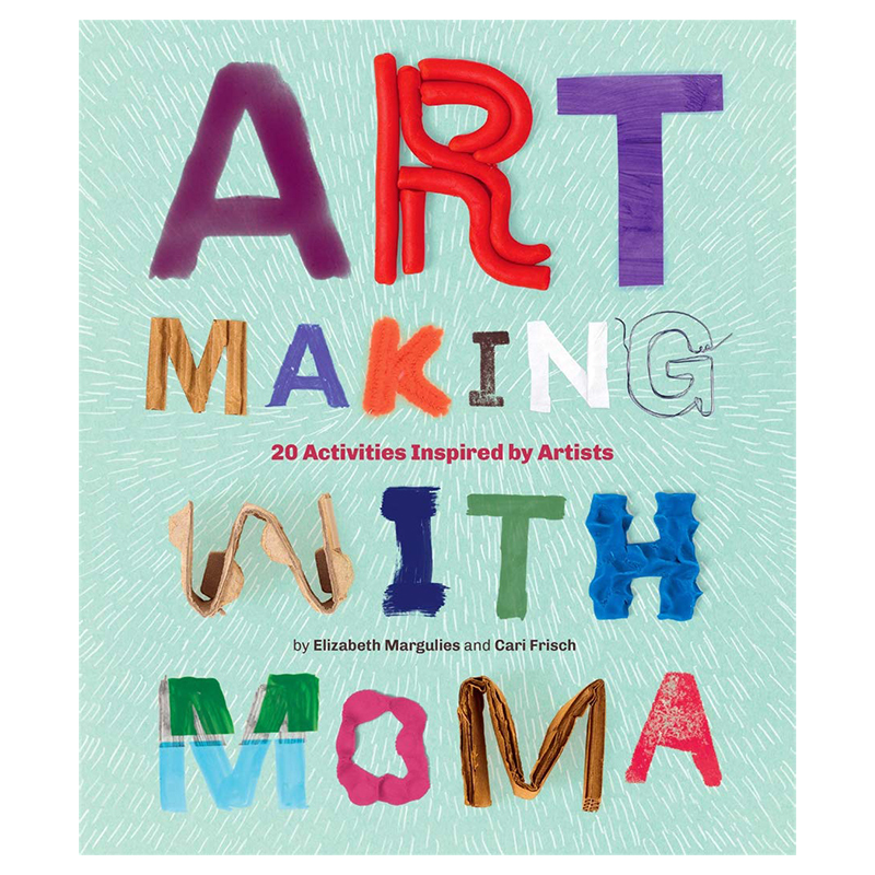 [正版]与MoMA创造艺术 英文原版 Art Making with MoMA 艺术启蒙绘本 儿童艺术创意手册 纽约现