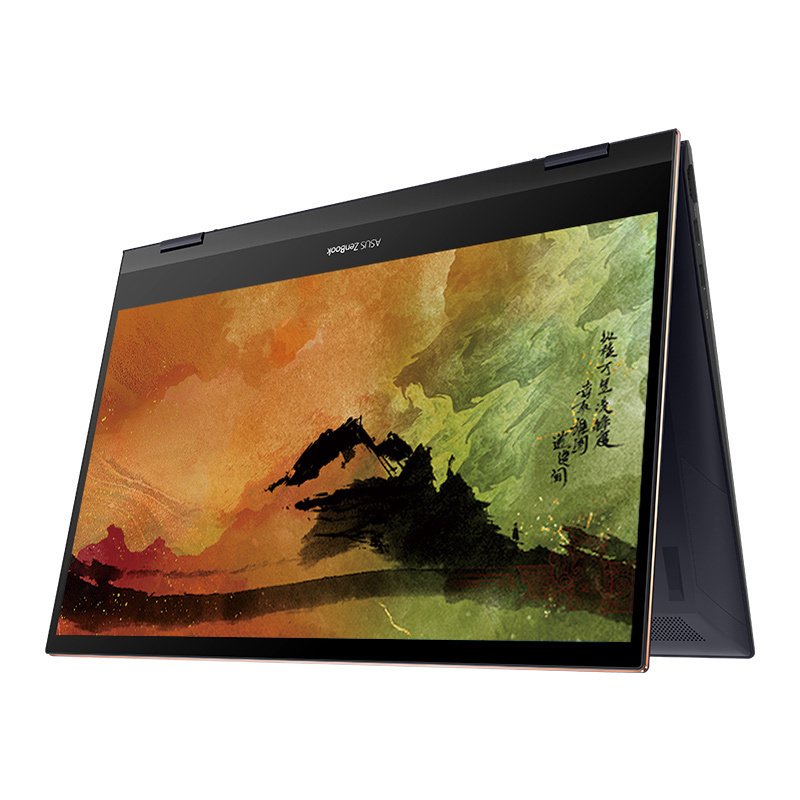 华硕(ASUS) 灵耀X逍遥 英特尔Evo平台11代酷睿i7 13.3英寸4K OLED触控轻薄本笔记本电脑(i7-1165G7 16G 512G)墨玉黑
