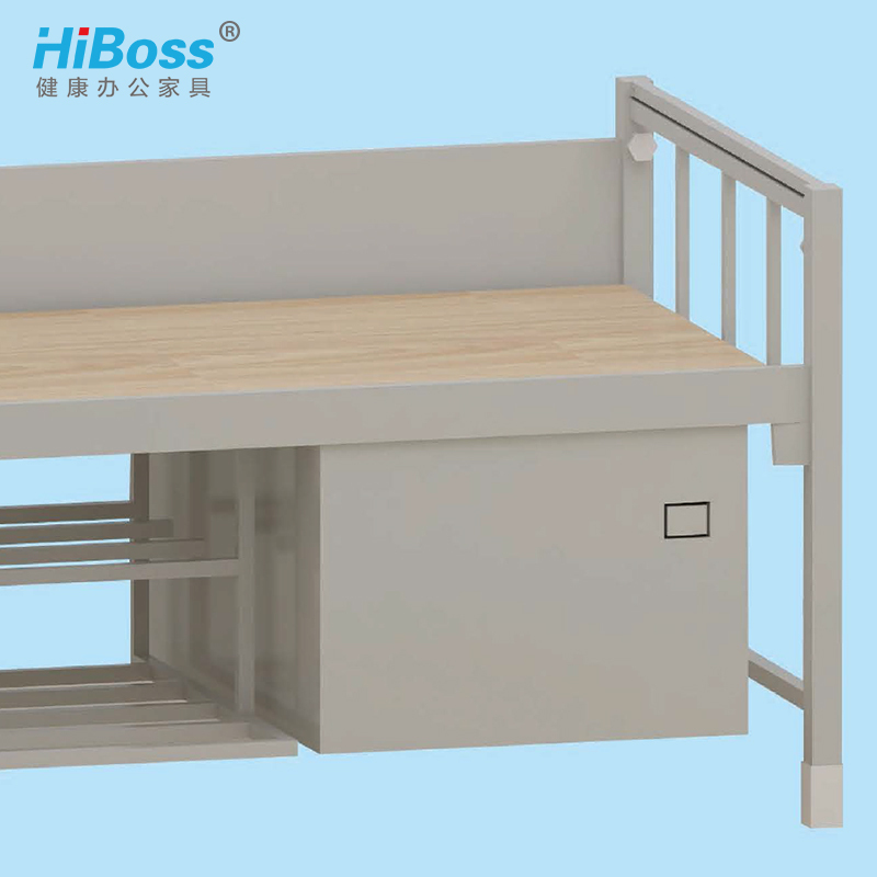 HiBoss学生宿舍床铁床高低床员工床高架子床