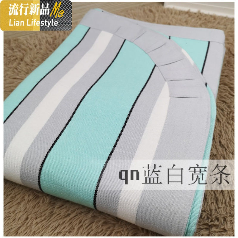 棉老粗布床单夏季软席三件套双人棉加厚被单可折叠凉席1.8m床 三维工匠