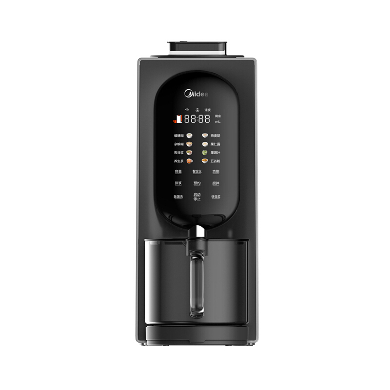 美的(Midea)MJ-M100破壁机家用轻音免手洗多功能全自动智能预约料理豆浆果汁机榨汁母婴辅食机(线下同款)