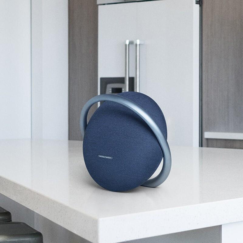 哈曼卡顿 (Harman Kardon) ONYX STUDIO7 音乐卫星七代 桌面立体声音箱 电脑音响便携蓝牙蓝色