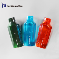 瑞幸咖啡(luckin coffee)联名款六角随行杯便携咖啡塑料杯子男女创意水杯