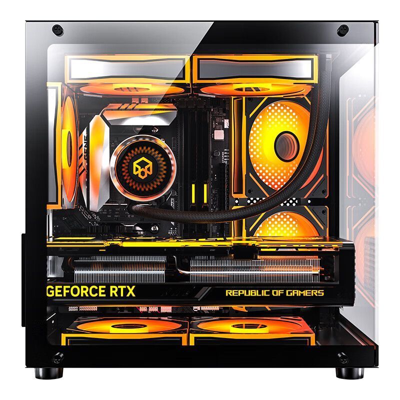 i5 13400F/RTX5060Ti 8G独显DDR5 32G双内存WIFI蓝牙无线DIY主机台式电脑组装电脑游戏电竞直播AI设计电脑5060Ti主机高清大图