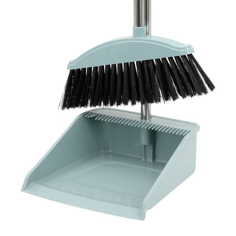 蕴铁扫把簸箕套装浅蓝色/套高清大图