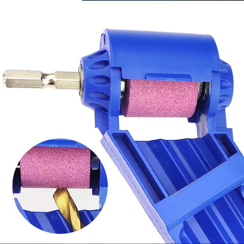 古达磨钻头万能麻花钻头打磨器磨头研磨转头专用角度夹具工具