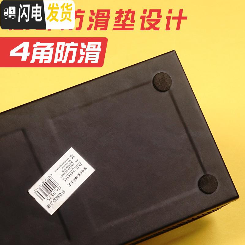 三维工匠多功能大容量笔筒收纳盒办公室用品创意时尚简约个生桌面文具收纳装笔放笔的收纳盒铁艺金属 三格大容量+方笔筒/各1个高清大图