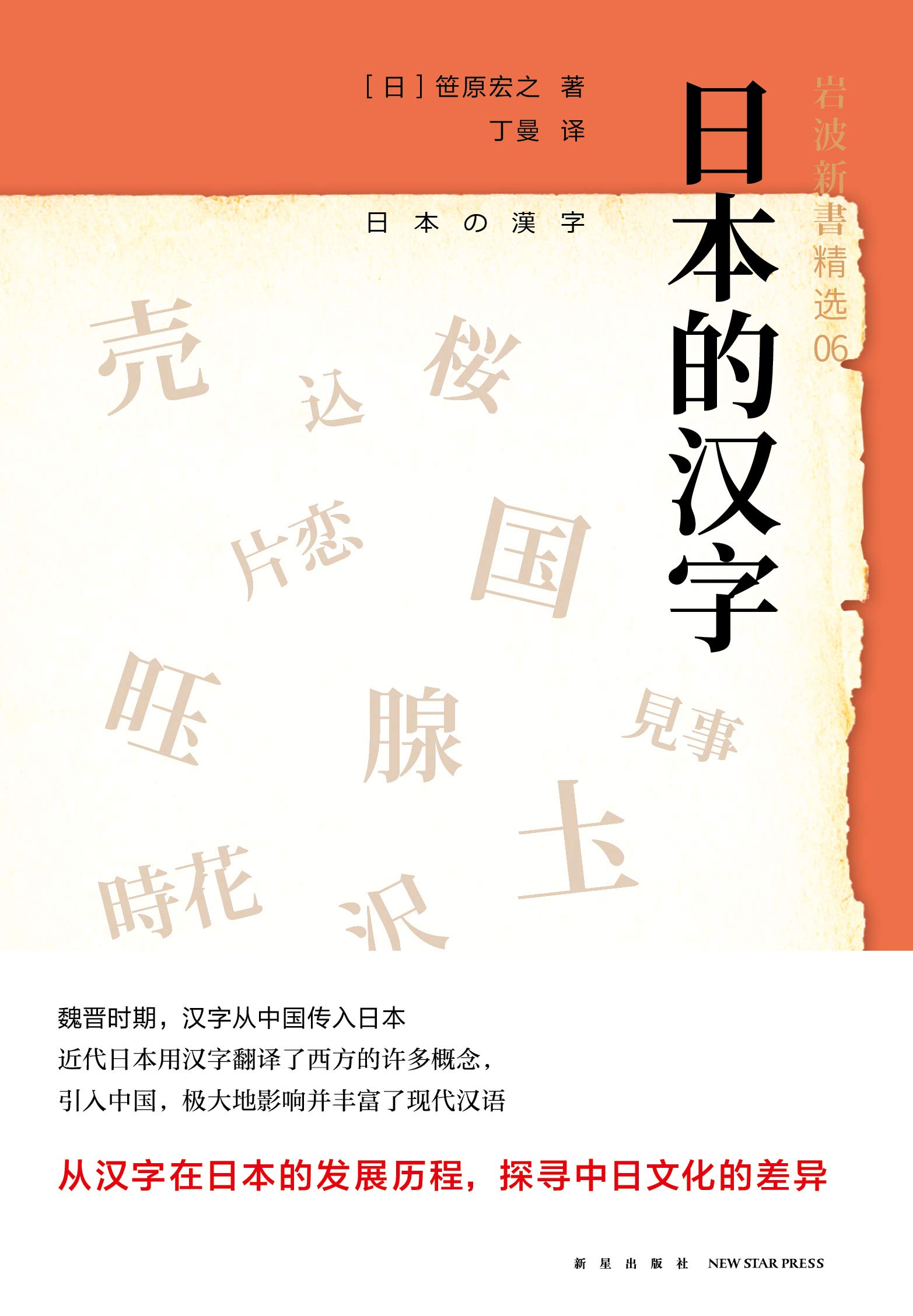 [正版]日本的汉字(岩波新书精选06) /笹原宏之 著 语言文字学 世界历史文化 东方文化研究 新星出版社 新经*出品高清大图