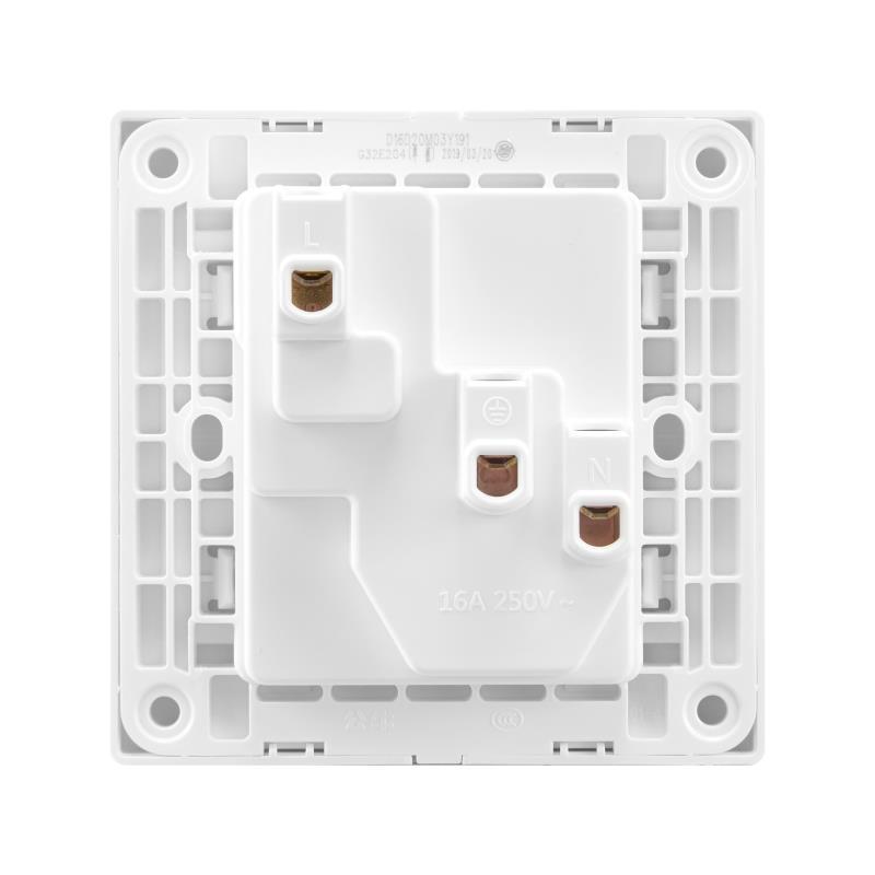 公牛(BULL) GN-G32E204 GNG32E204三极+单极开关插座A/16A86型暗装三孔16A+一位单控开关